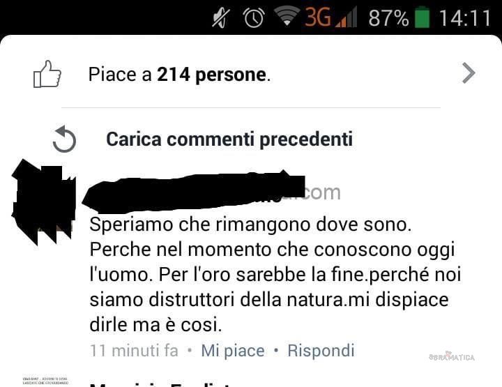 Più che la natura, distruggi la grammatica. 1 Più che la natura, distruggi la grammatica. 1