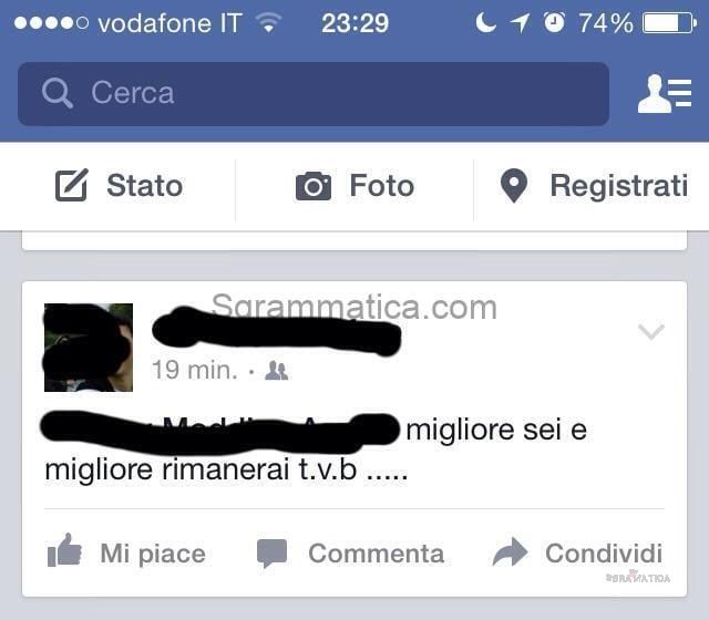 Sta per "Ti Vorrei Bastonare"? 1 Sta per "Ti Vorrei Bastonare"? 1