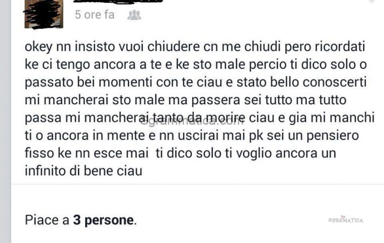 Un messaggio libero dalla punteggiatura 1 Un messaggio libero dalla punteggiatura 1