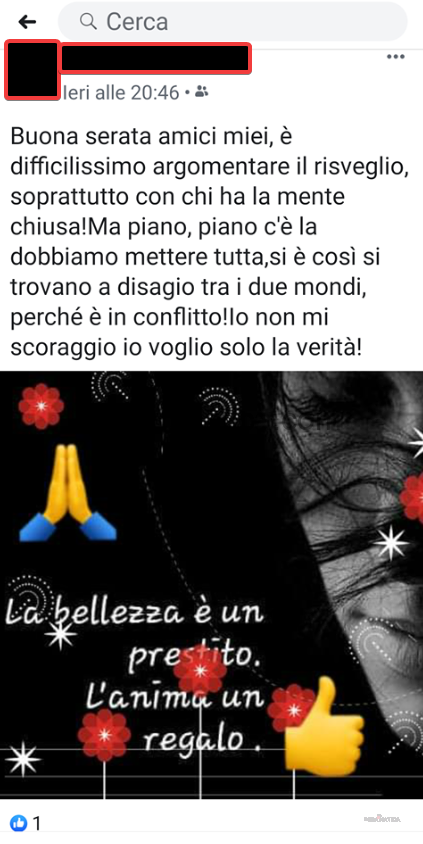 La Verità può far male 1 La Verità può far male 1